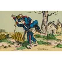 Papier Peint Panoramique Estampe 19e siècle - Léonce Cellier