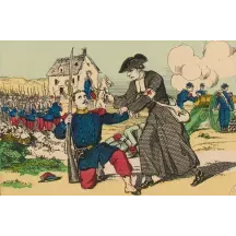 Papier Peint Panoramique Estampe 19e siècle - Les frères des écoles chrétiennes