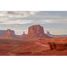 Papier Peint Panoramique Monument Valley Désert 2