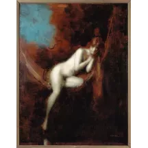 Papier Peint Panoramique Peinture 18e siècle Jean-Baptiste Greuze - Sara la baigneuse