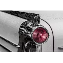 Papier Peint Panoramique Vintage Voiture Feu Arrière