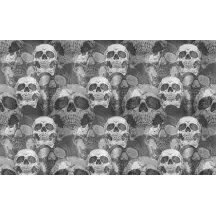 Papier Peint Panoramique Crane Skull Pattern
