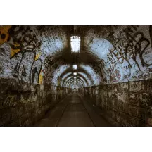 Papier Peint Panoramique Tunnel