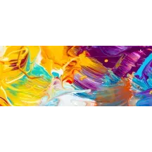 Papier Peint Panoramique Peinture Acrylique
