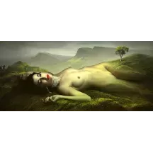 Papier Peint Panoramique Femmes Montagne