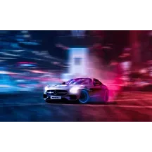 Papier Peint Panoramique Mercedes AMG GT