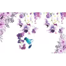 Papier Peint Panoramique Fleurs Orchidée