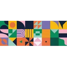 Papier Peint Panoramique Mid Century