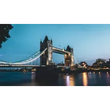 Papier Peint Panoramique Ville de Londres Tower Bridge