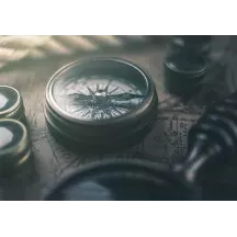 Papier peint Panoramique Boussole