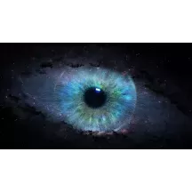 Papier Peint Panoramique Univers Oeil