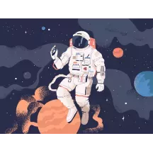 Papier Peint Panoramique Espaces Astronaute