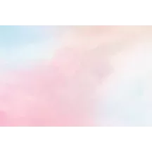 Papier peint Panoramique Aquarelle Pastel