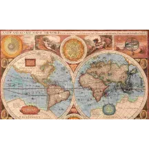 Papier Peint Panoramique Carte Ancienne