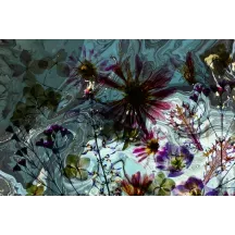 Papier Peint Panoramique Fleurs Séchées