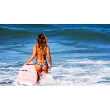 Papier Peint Panoramique Femme Sexy Surf