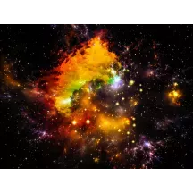 Papier Peint Panoramique Univers Abstrait 2