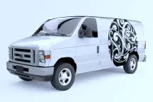 Sticker Van Life Maori