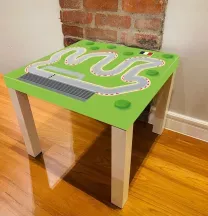 Sticker Table IKEA LACK Circuit automobile enfant