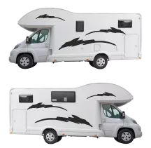 Stickers Camping Car Kit Griffes