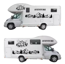 Stickers Camping Car Kit Foret Camping