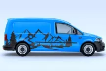 Sticker Van Life Montagne 2