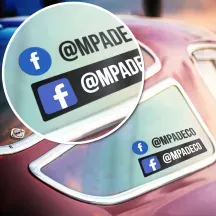 Sticker Facebook Couleur personnalisé