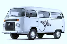 Sticker Van Life Raie Maori