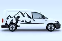 Sticker Van Life Ours