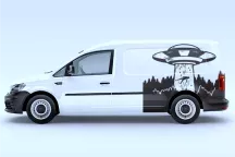 Sticker Van Life U.F.O