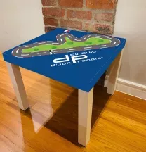 Sticker Table IKEA LACK Circuit Dijon Prenois