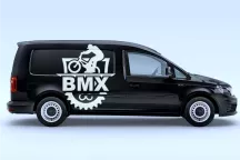 Sticker Van Life BMX