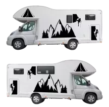 Stickers Camping Car Kit Escalade