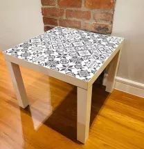 Sticker Table IKEA LACK Carrelage traditionnel