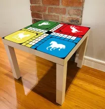 Sticker Table IKEA LACK Petits chevaux