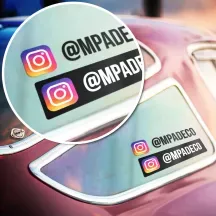 Sticker Instagram Couleur personnalisé