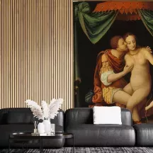 Papier Peint Panoramique Peinture 16e siècle Bernardino Lanino - Mars et Vénus