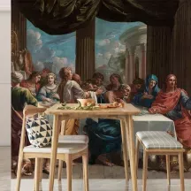 Papier Peint Panoramique Peinture 17e siècle Charles Poerson - Les Noces de Cana