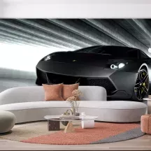 Papier Peint Panoramique Voiture Lamborghini