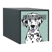 Sticker boîte aux lettres personnalisé Dalmatien 2
