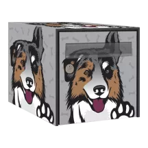 Sticker boîte aux lettres personnalisé Berger Australien 2