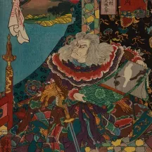 Affiche personnalisée Estampe 19e siècle Utagawa Kuniyoshi - Takasaki