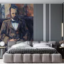 Papier Peint Panoramique Peinture 19e siècle Paul Cézanne - Portrait d'Ambroise Vollard