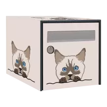 Sticker boîte aux lettres personnalisé Ragdoll