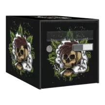 Sticker boîte aux lettres personnalisé Cannabis