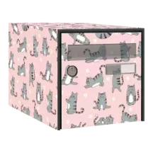 Sticker boîte aux lettres personnalisé Chat 2