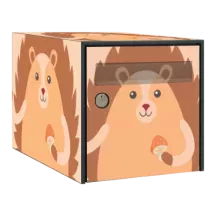 Sticker boîte aux lettres personnalisé Hérisson