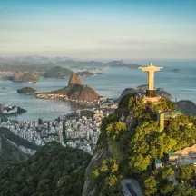 Affiche personnalisée Brésil Rio de Janeiro Statue du Christ