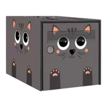 Sticker boîte aux lettres personnalisé Chat 3