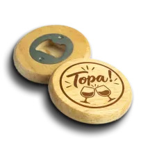 Décapsuleur personnalisé – "Topa !"
